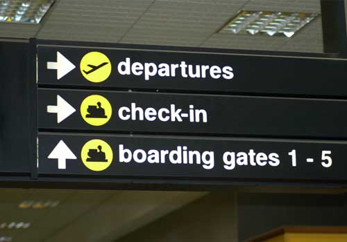 UK Travel Group airport departures